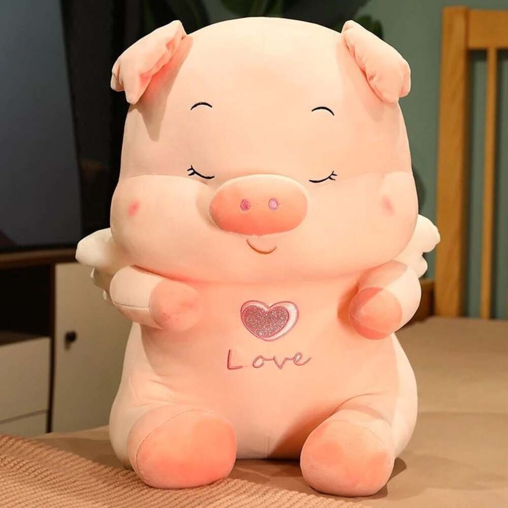 Cute Fat Angel Pig Plush Toys -